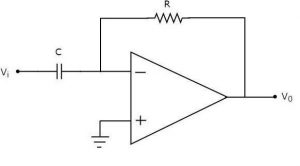 Op-amp as Differentiator